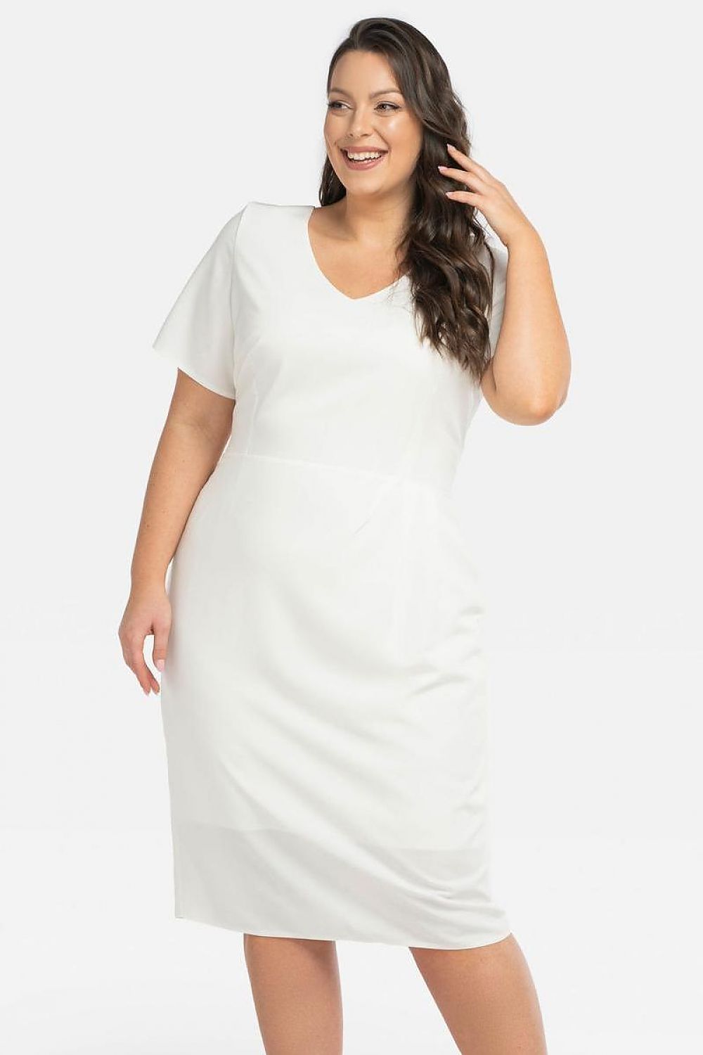 Plus size dress model 196868